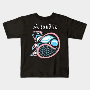 Amik (Beaver) Transgender Pride 02 Kids T-Shirt